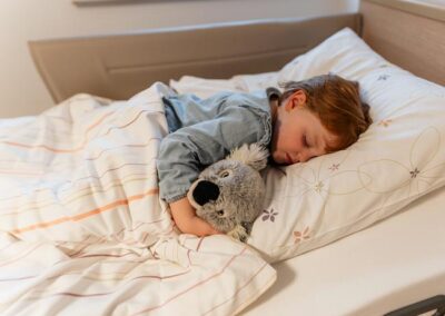 Schlafendes Pflegekind